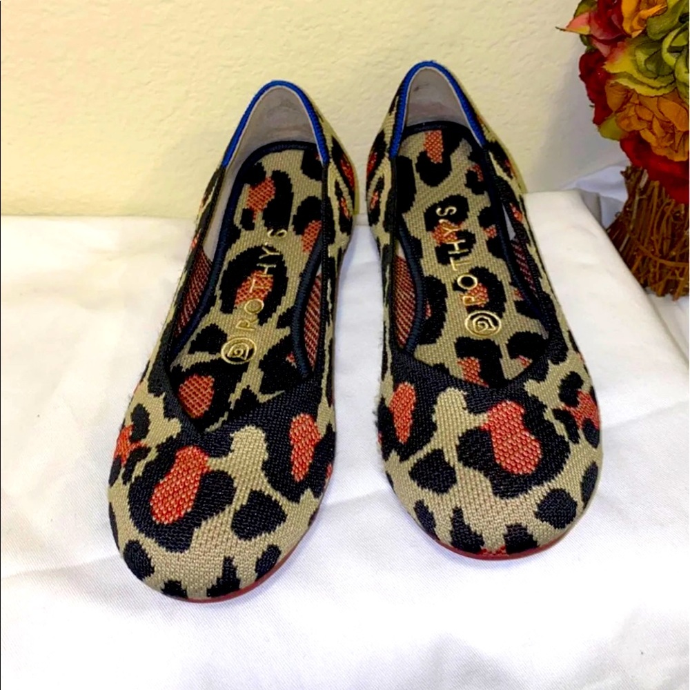 Rothy’s Red Cat Flats Sz 7